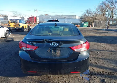 2013 Hyundai Elantra Gls/Limited from USA, damaged, VIN 5NPDH4AE1DH177516